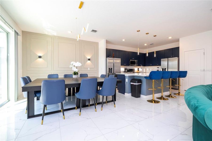 Furnished interior view inside a new home in , Kissimmee (Image 10). Furnished interior view inside a new home in , Kissimmee (Image 10).