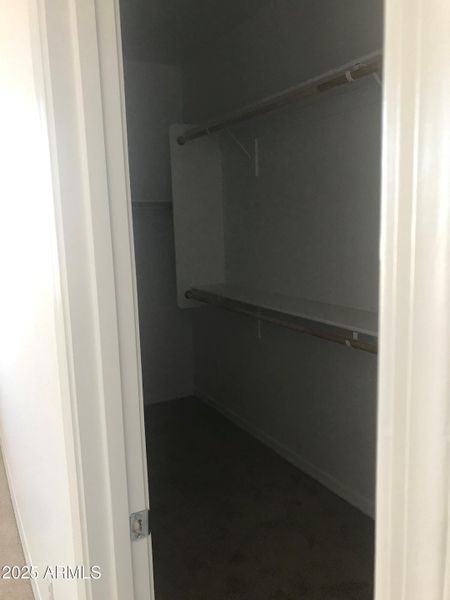 Primary closet