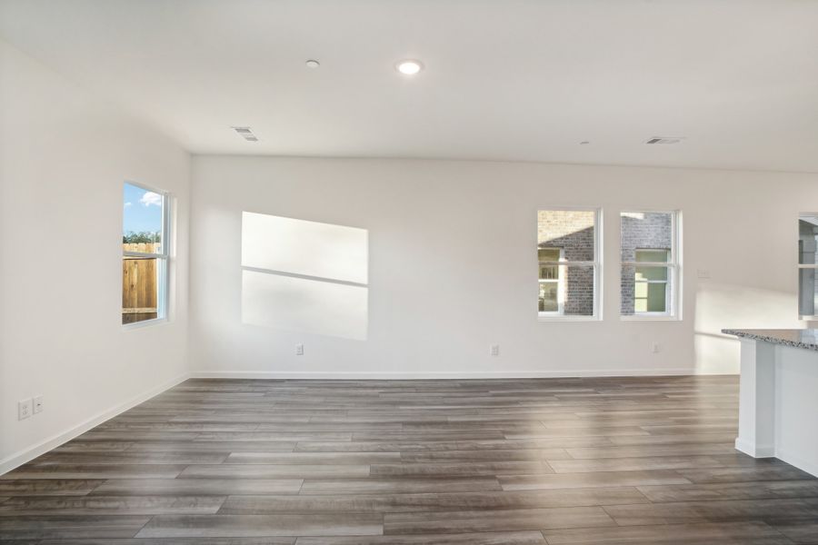 Representative unfurnished interior of a home built from the Crescent by Starlight Homes in Broadmoor Village, Cedar Hill (Image 22).