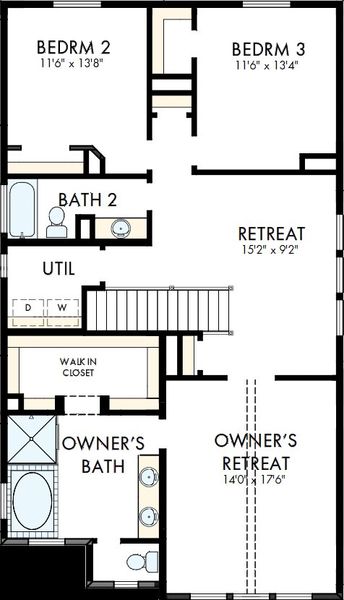 2D floor plan layout of this home in Double Creek Crossing, Round Rock, TX (Image 3). 2D floor plan layout of this home in Double Creek Crossing, Round Rock, TX (Image 3).