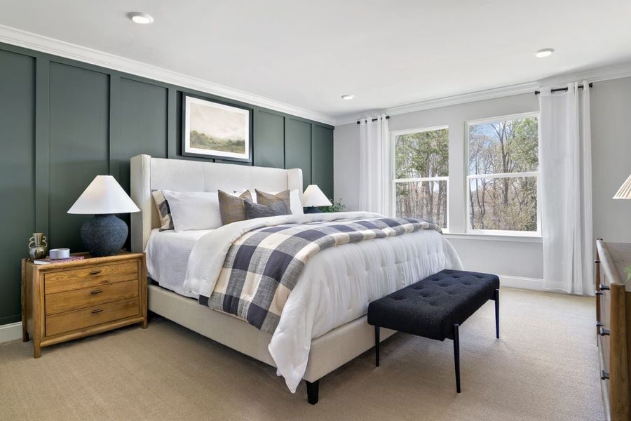 Representative furnished interior of a home built from the 2539 by KB Home in Bella Vista Classic, Denver (Image 8).