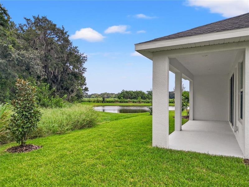 Exterior details and patio area of a home in , Parrish (Image 27).