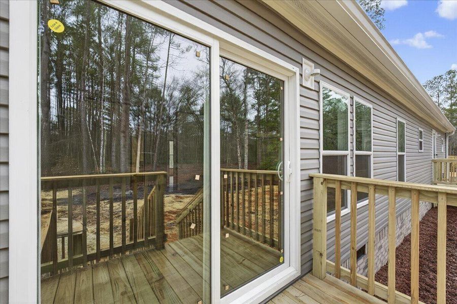 Exterior details and patio area of a home in , Walterboro (Image 23).