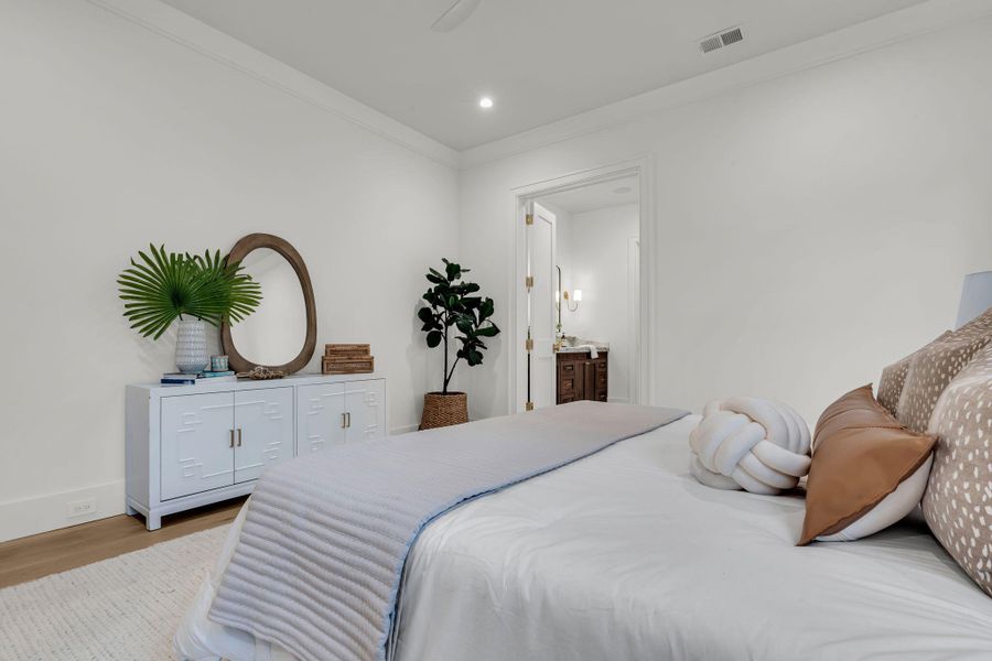 Furnished interior view inside a new home in , Mount Pleasant (Image 48).