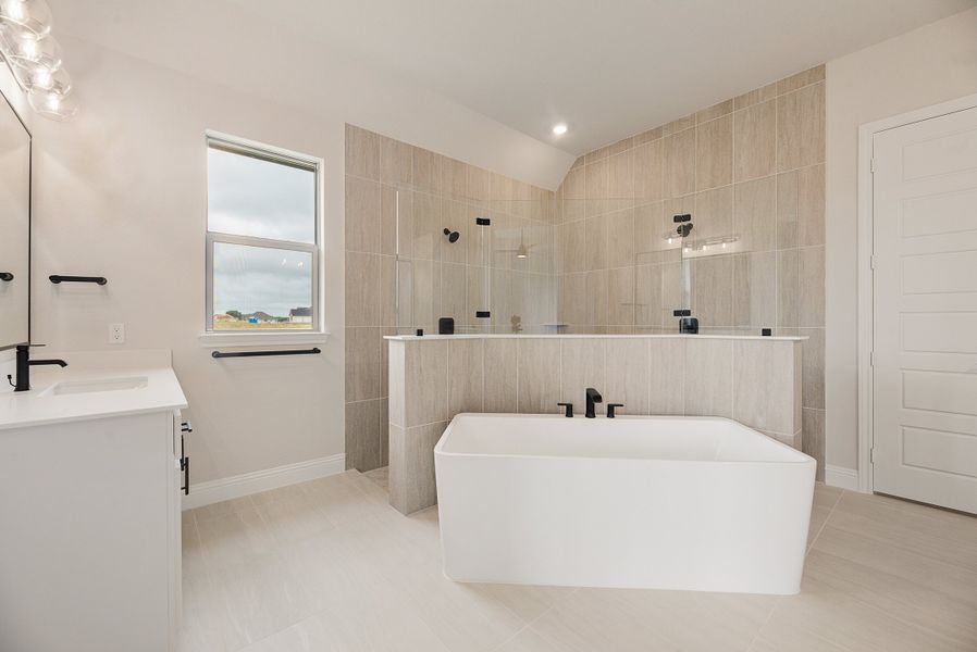 Furnished interior view inside a new home in Paloma Ranch, New Fairview (Image 8).