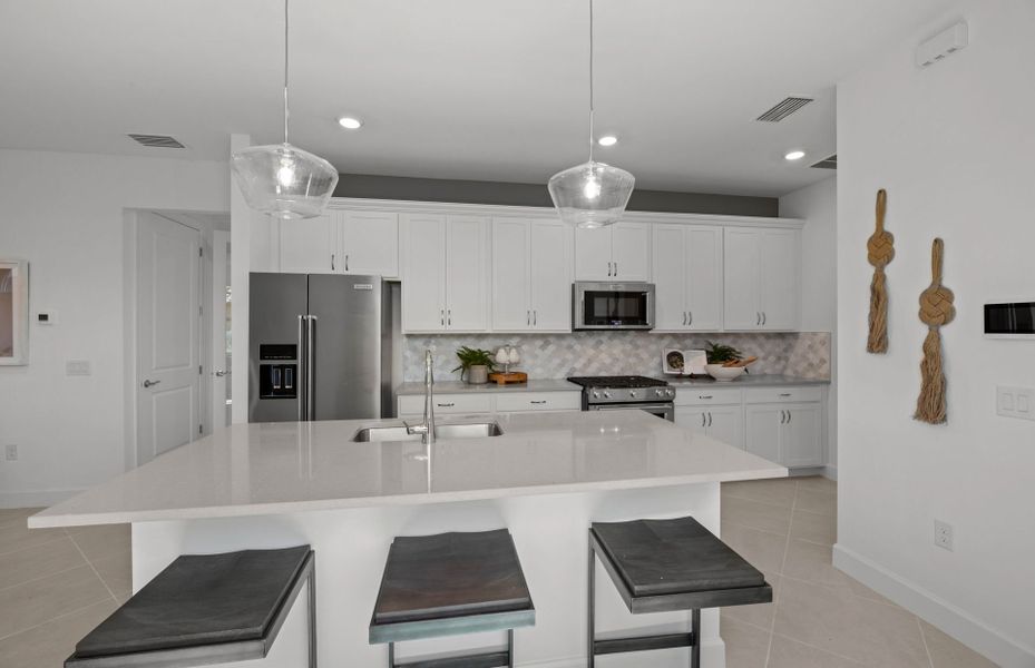 Ample room and storage opportunities