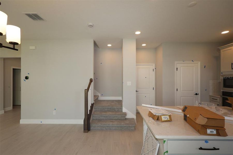 Furnished interior view inside a new home in Eden at Crossprairie, St. Cloud (Image 11).