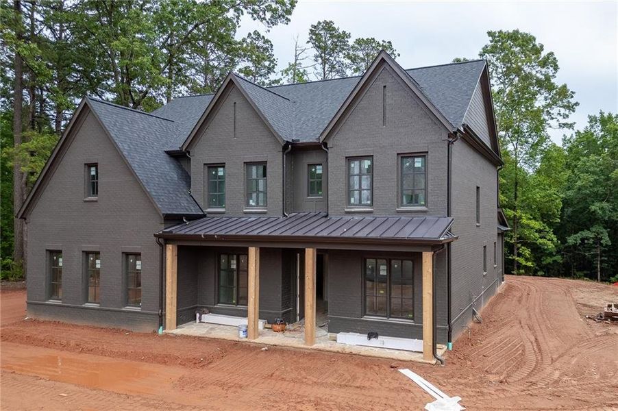 In-progress construction of a new home in , Buford, GA (Image 12). In-progress construction of a new home in , Buford, GA (Image 12).