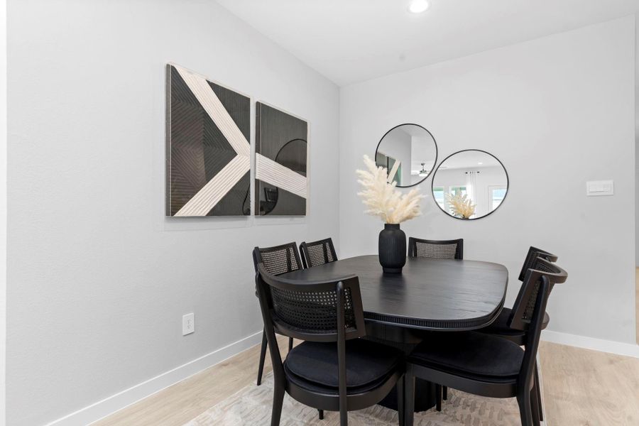 Furnished interior view inside a new home in Blue Heron Estates, Beasley (Image 3).