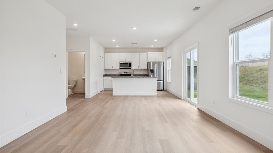 Spacious, unfurnished interior of a new home in Millstone Village, Morristown (Image 9). Spacious, unfurnished interior of a new home in Millstone Village, Morristown (Image 9).
