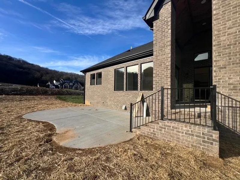 The Belvidere A Outdoor Living Area