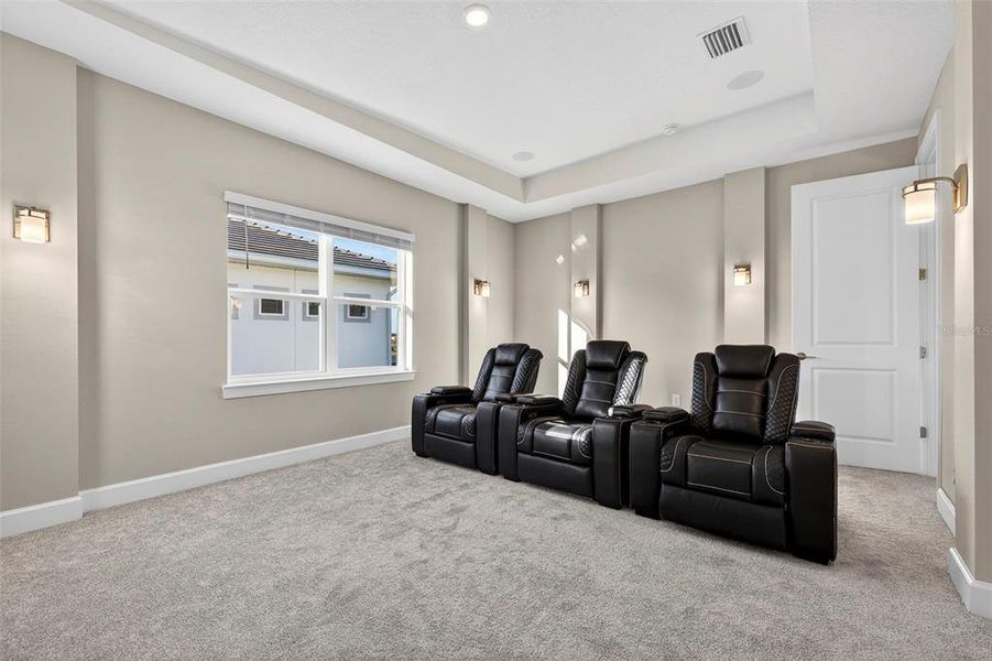 Furnished interior view inside a new home in , Wesley Chapel (Image 38).