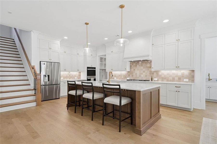 Furnished interior view inside a new home in Malone's Pond, Ball Ground (Image 49).