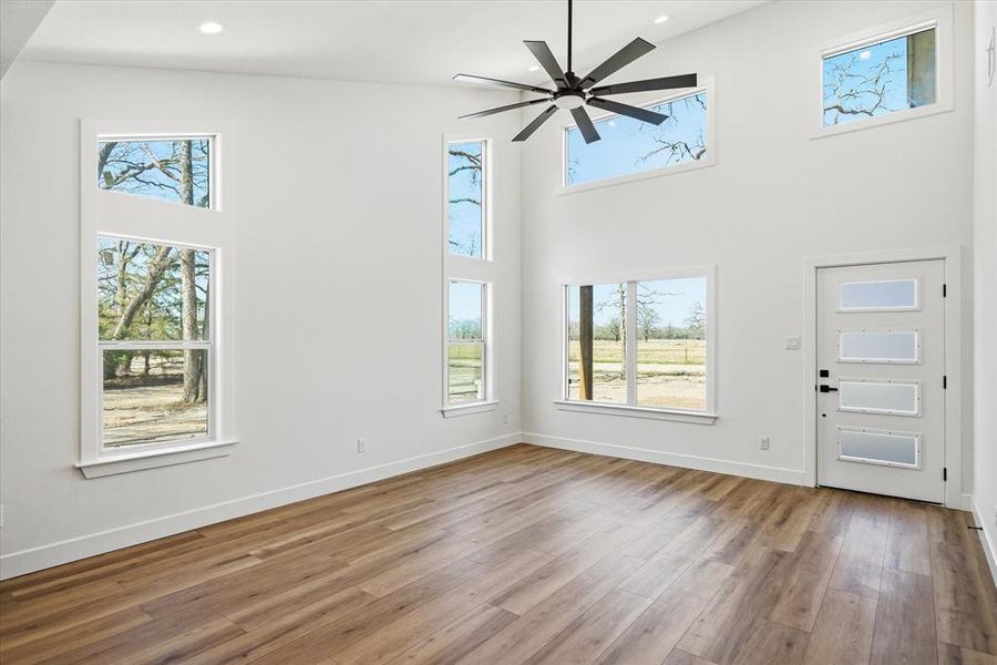 A restful place for a living room couch!