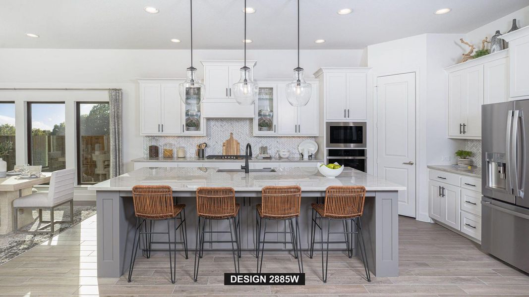 Furnished interior view inside a new home in Two Step Farm, Montgomery (Image 5).