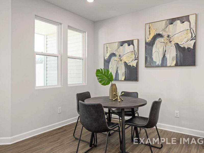 Furnished interior view inside a new home in Gregory Village Townhomes, Lillington (Image 7).