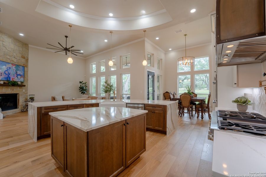 Furnished interior view inside a new home in , Spring Branch (Image 16).