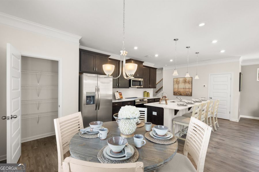 Furnished interior view inside a new home in Trellis Park, Hampton (Image 13).