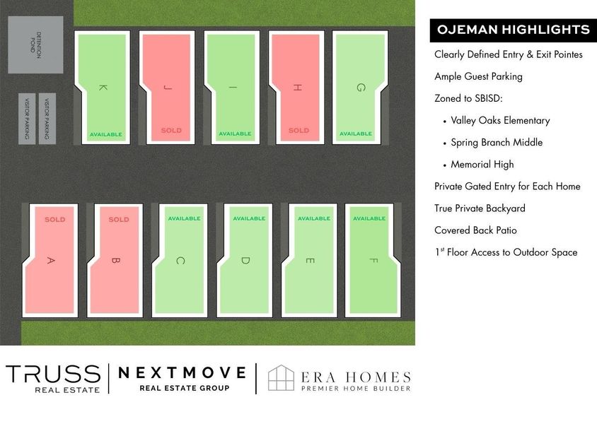 Ojeman Heights Site Map