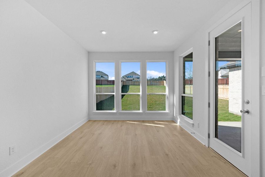 Casual Dining off of Kitchen