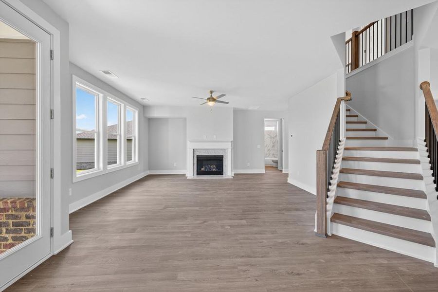 Spacious, unfurnished interior of a new home in The Manor at Gainesville Township, Gainesville (Image 33). Spacious, unfurnished interior of a new home in The Manor at Gainesville Township, Gainesville (Image 33).
