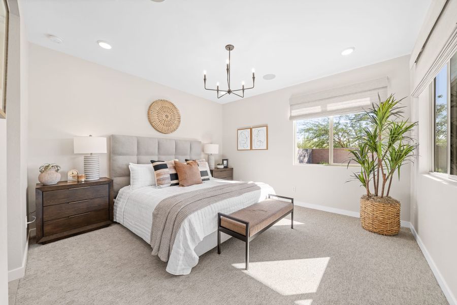 Primary Bedroom | Brisa | Mira Vista at Victory in Buckeye, AZ by Landsea Homes