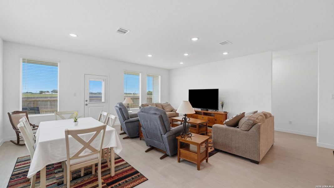 Furnished interior view inside a new home in Navarro Ranch, Seguin (Image 14).