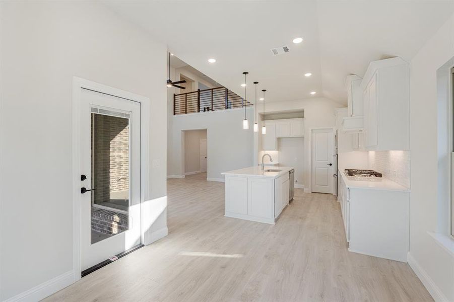 Spacious, unfurnished interior of a new home in Woodstone, Providence Village (Image 34). Spacious, unfurnished interior of a new home in Woodstone, Providence Village (Image 34).