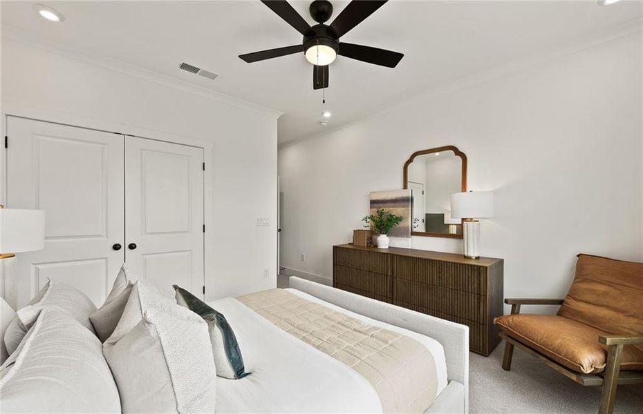 Furnished interior view inside a new home in , Villa Rica (Image 11). Furnished interior view inside a new home in , Villa Rica (Image 11).