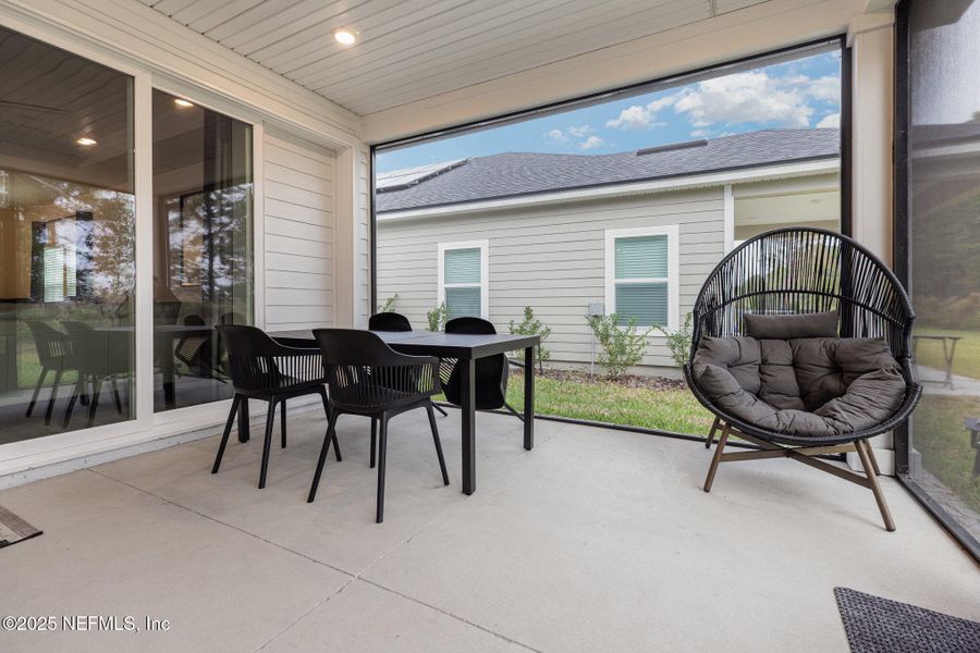 Exterior details and patio area of a home in Hyland Trail, Green Cove Springs (Image 3). Exterior details and patio area of a home in Hyland Trail, Green Cove Springs (Image 3).