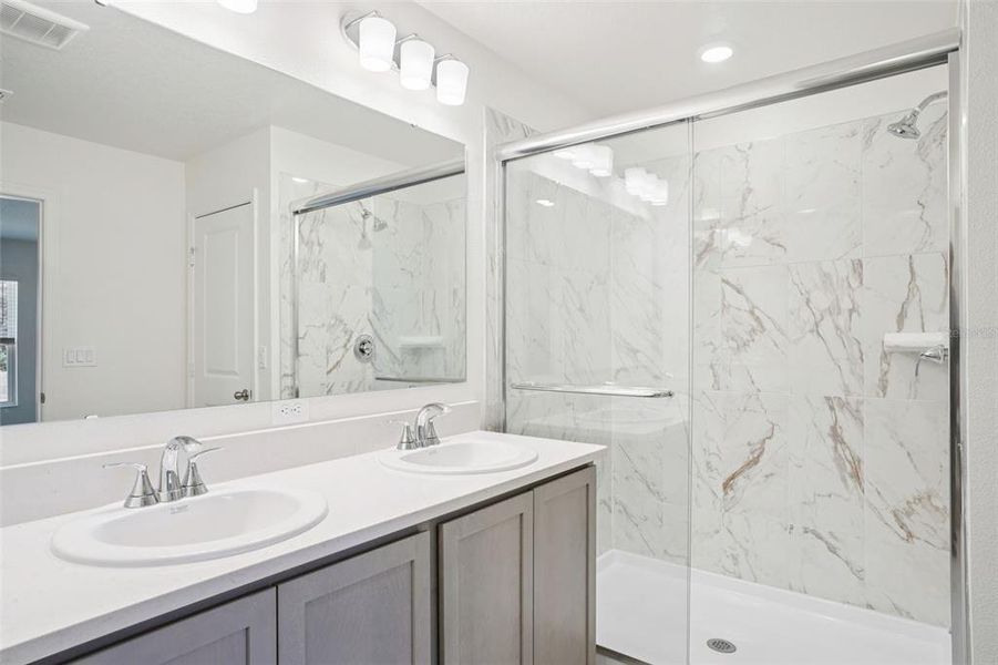 Furnished interior view inside a new home in Silver Lake Estates II, Leesburg (Image 7).