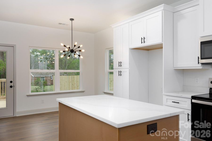 Furnished interior view inside a new home in , Clover (Image 7).