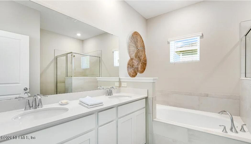Furnished interior view inside a new home in Granary Park, Green Cove Springs (Image 10).