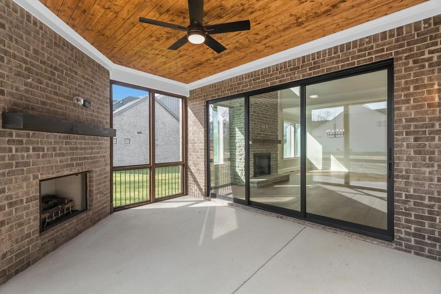 The Monroe B Outdoor Living Area The Monroe B Outdoor Living Area