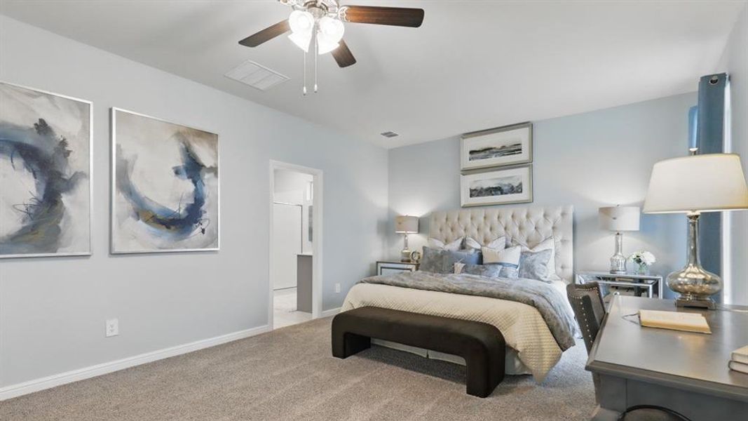 Furnished interior view inside a new home in Terra Trace, Fort Worth (Image 24).