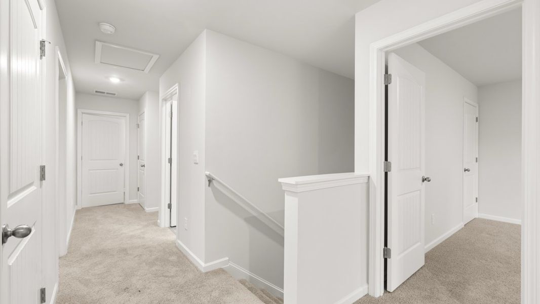 Representative unfurnished interior of a home built from the Penwell by D.R. Horton in Fairhaven, Lithia Springs (Image 23).