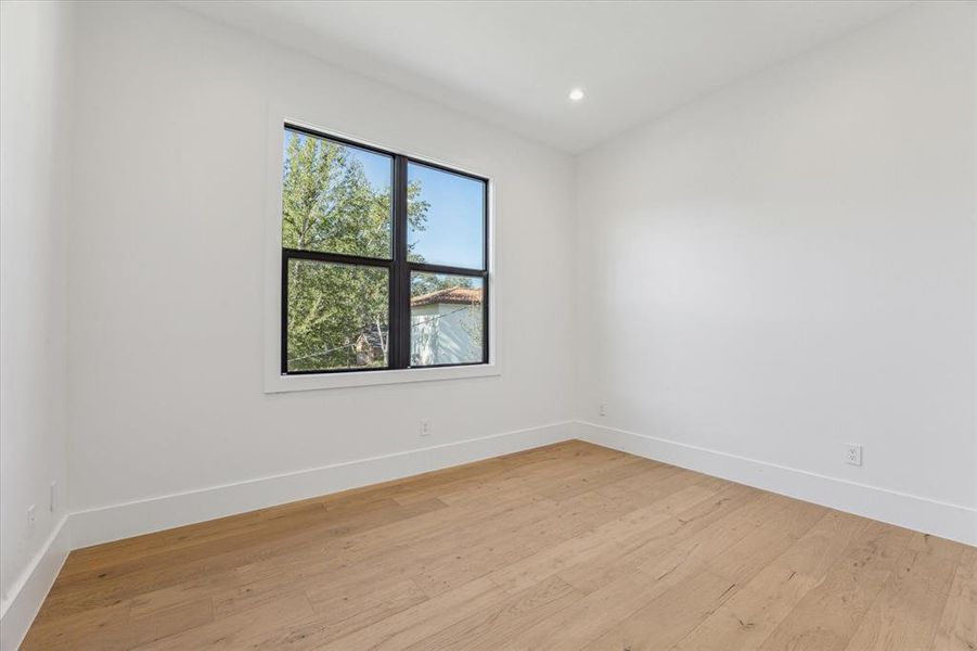 Second floor flex room, perfect for a media, exercise or meditation room.