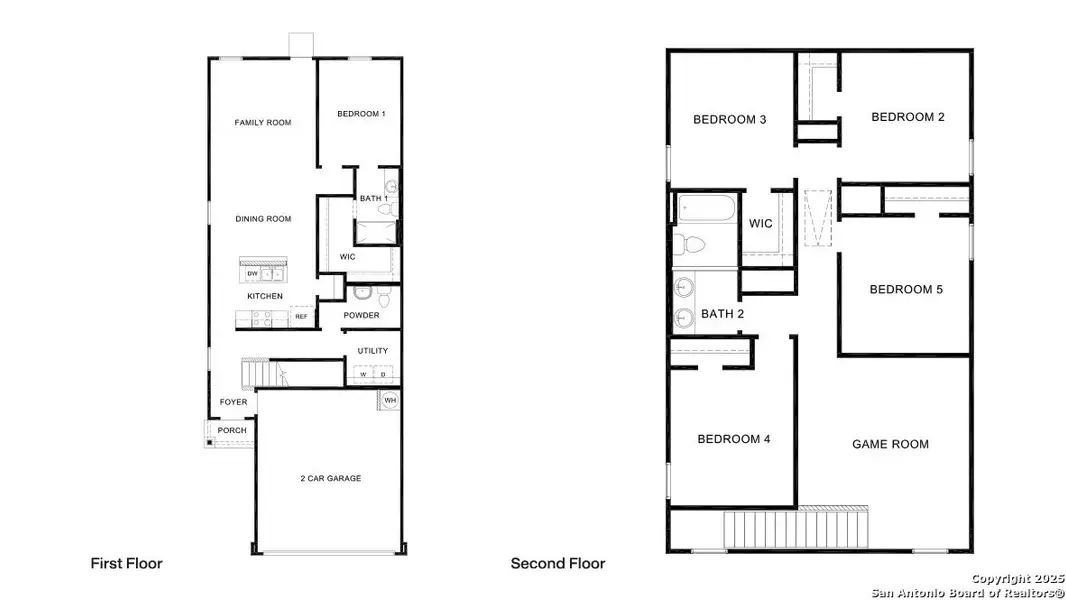 2D floor plan layout of this home in Blue Ridge Ranch, San Antonio, TX (Image 2). 2D floor plan layout of this home in Blue Ridge Ranch, San Antonio, TX (Image 2).