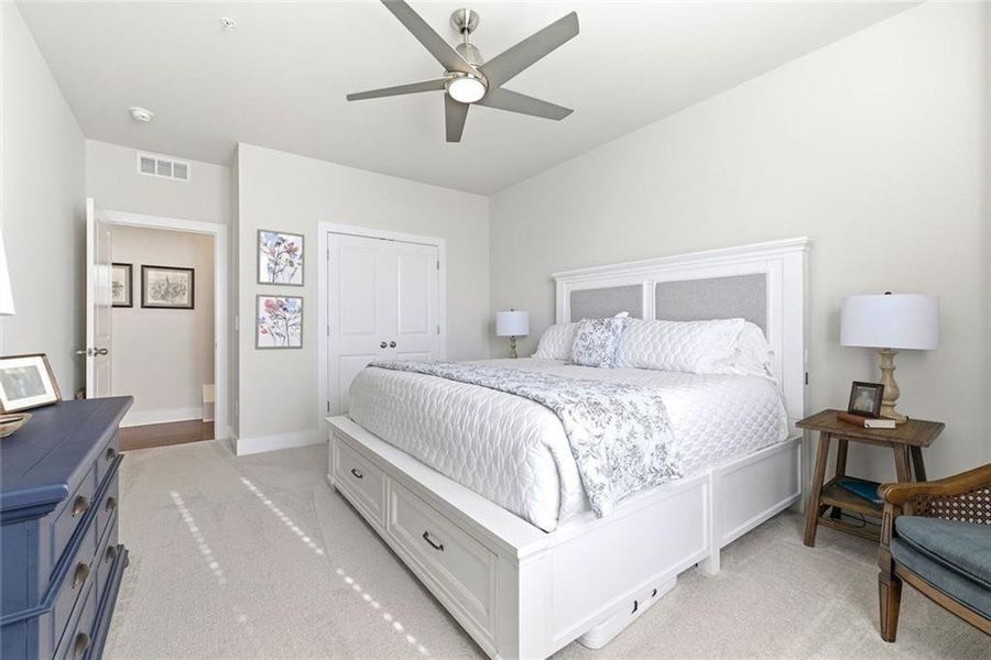 Furnished interior view inside a new home in , Cumming (Image 34).