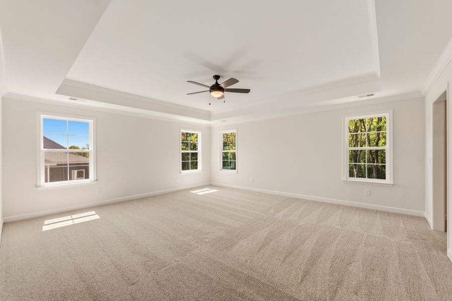 Spacious, unfurnished interior of a new home in Timberland Grove, Anderson (Image 47). Spacious, unfurnished interior of a new home in Timberland Grove, Anderson (Image 47).