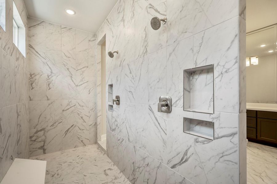 Close-up of interior finishes inside a home in Sienna 70′ Lots, Missouri City (Image 23).