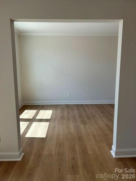 Spacious, unfurnished interior of a new home in The Courtyards at Hodges Farm, Charlotte (Image 17).