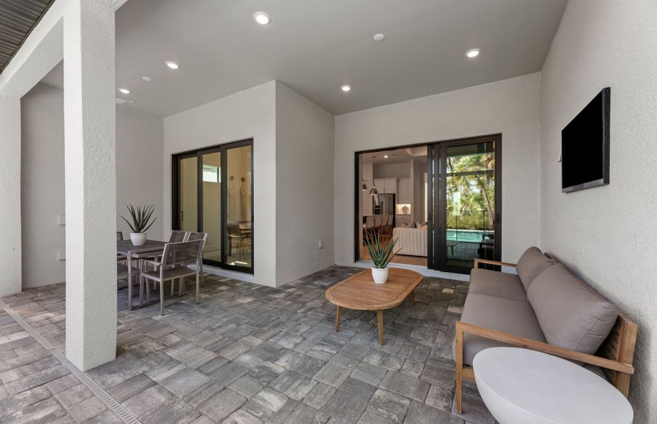 Outdoor space for you, family & friends to enjoy