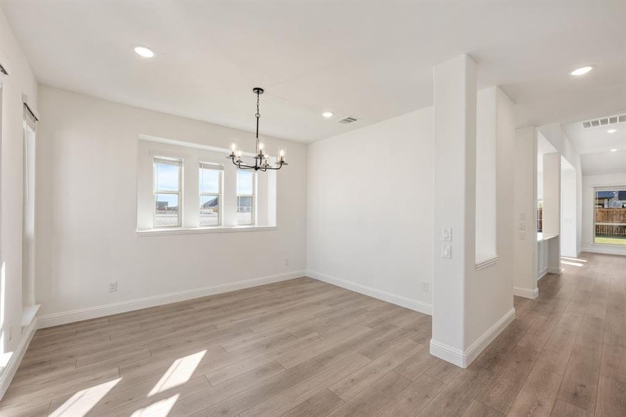 Spacious, unfurnished interior of a new home in Meadow Vista 60-65, Anna (Image 21). Spacious, unfurnished interior of a new home in Meadow Vista 60-65, Anna (Image 21).