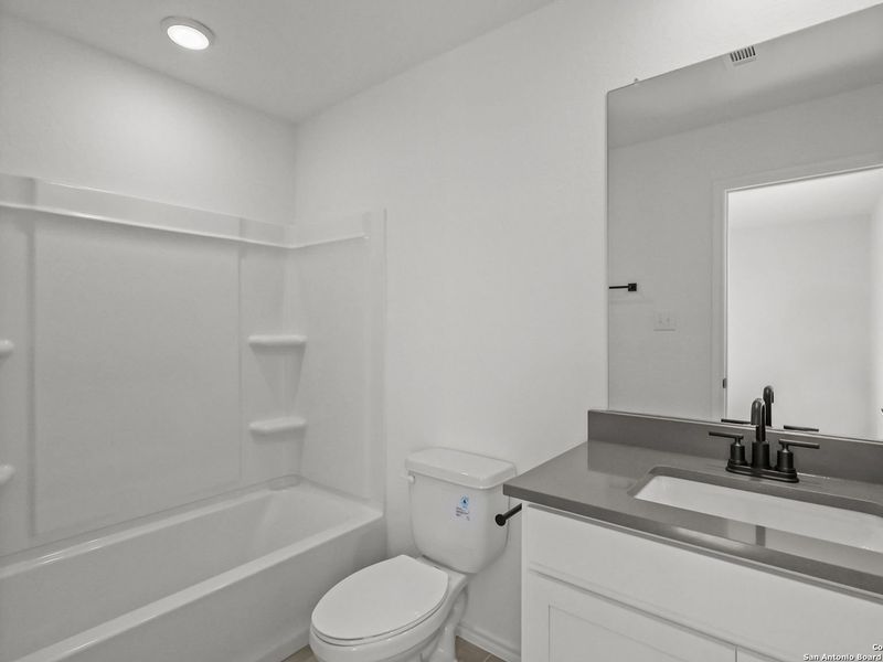 Furnished interior view inside a new home in Comanche Ridge, San Antonio (Image 17).