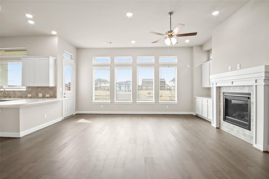 Open floor plan