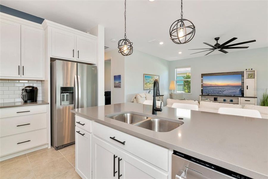 Furnished interior view inside a new home in , Englewood (Image 8). Furnished interior view inside a new home in , Englewood (Image 8).