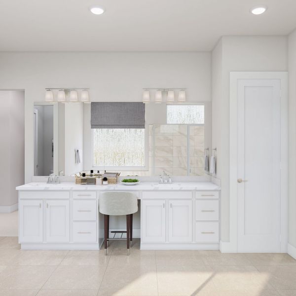 Furnished interior view inside a new home in Woodson’s Reserve, Spring (Image 6).