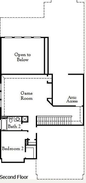 2nd floor diagram