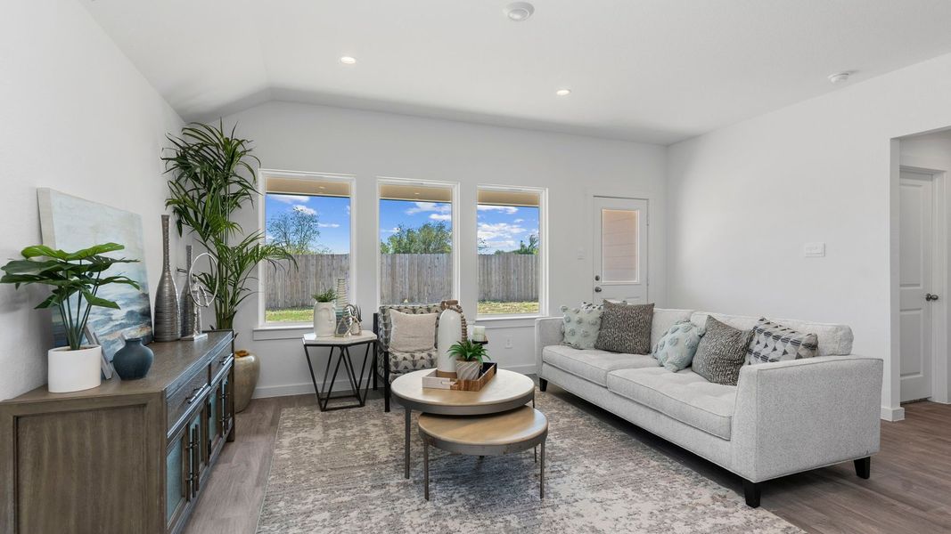 Furnished interior view inside a new home in Emberly, Beasley (Image 29).